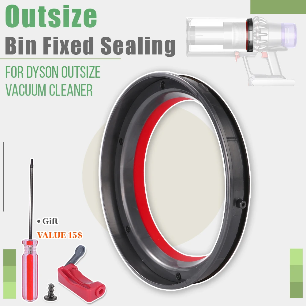 

Outsize Dust Bin Sealing Ring for Dyson V11 SV16 Outsize Gen5 Outsize SV29 Vacuum Cleaner Dust Bucket Bin Ring Accessories