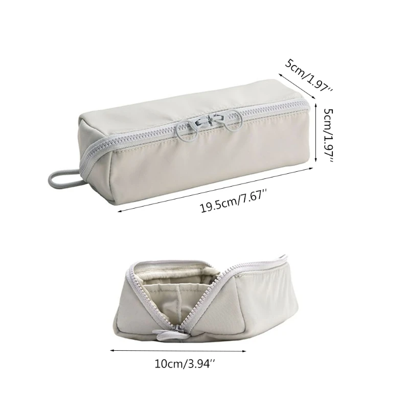 Lớn Canvas Túi Đựng Đa Năng Di Động Du Lịch Túi Sắp Xếp Makeups Túi Lớn Bút Chì Túi Dành Cho Học Sinh Sinh Viên Nữ