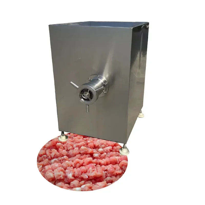 Meat grinder for meat processing, grinder industrial automatic frozen meat grinder