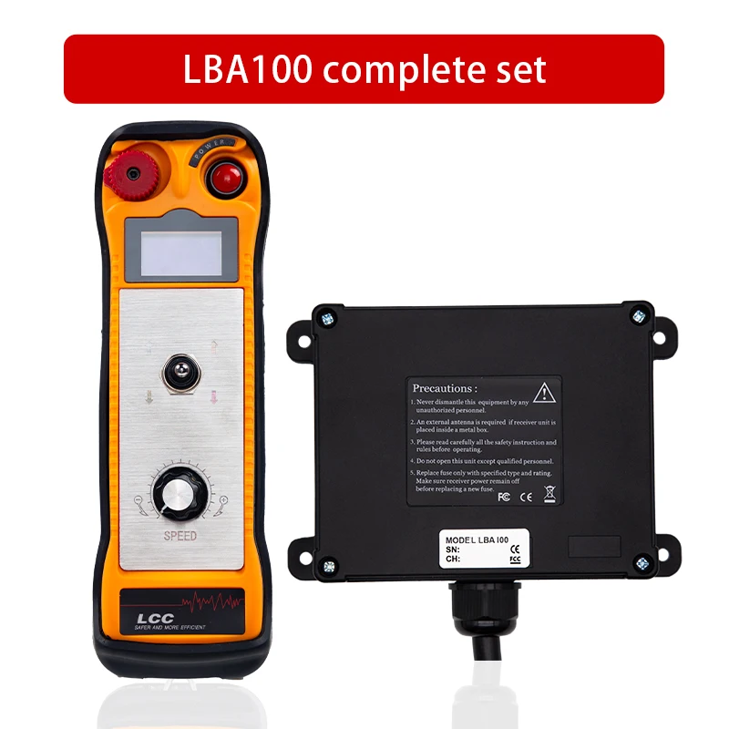 LCC Wireless Industrial Remote Control With Display Screen Hydraulic Truck Controller Tail Lift Radio Remote Controller