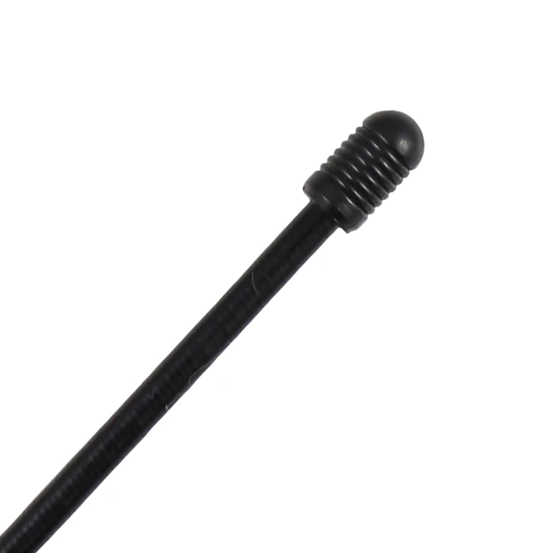 Dual-segment car radio, black, soft short antenna 39cm