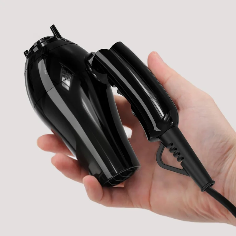 Automatic dual-voltage hair dryer,Folding hair dryer | *Automatic dual voltage *Folding handle *Multifunctional plug adapter *AL