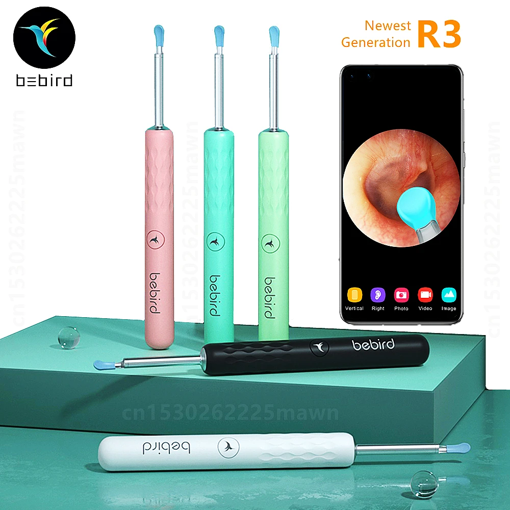 

Bebird R3 Ear Cleaner Minifit Earrings Wax Removal Tool Waterproof HD Mini Camera Earpick Otoscope Personal Health Care Checkup
