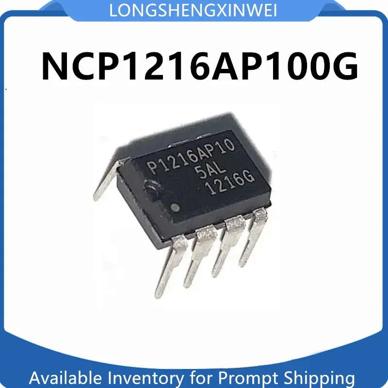 1 Uds nuevo P1216AP10 NCP1216AP100G en línea DIP-7 LCD