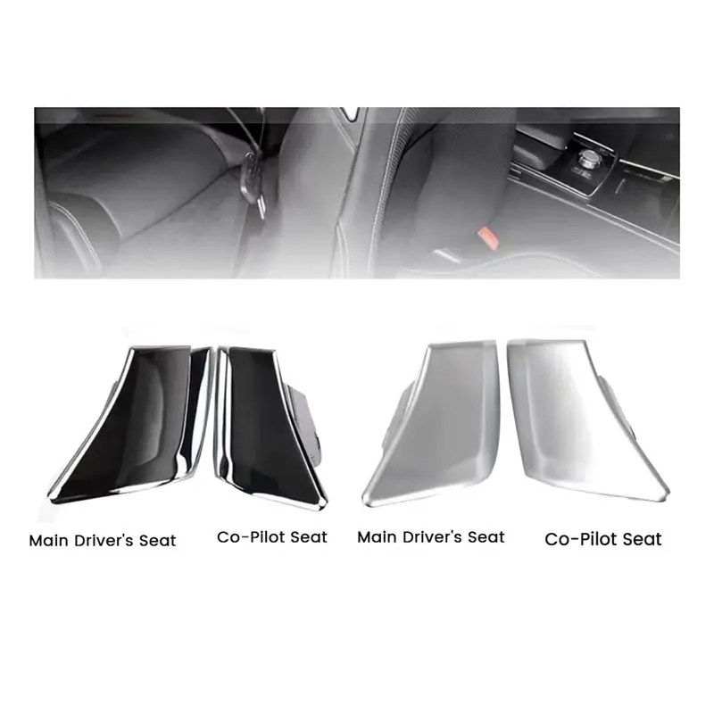 مشرق الفضة مقبض المقعد الأيسر قفل آلية التبديل A2079108506 ل W204 C204 W207 09-16 #4