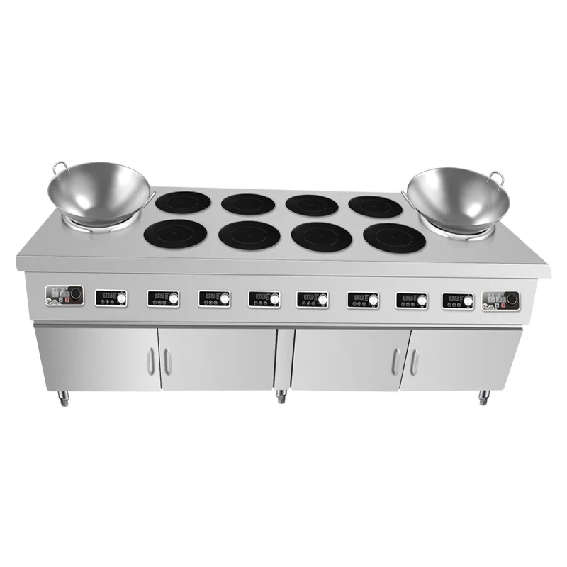 Custom Multi-Head Induction Cooker for Soup & Noodles High Power