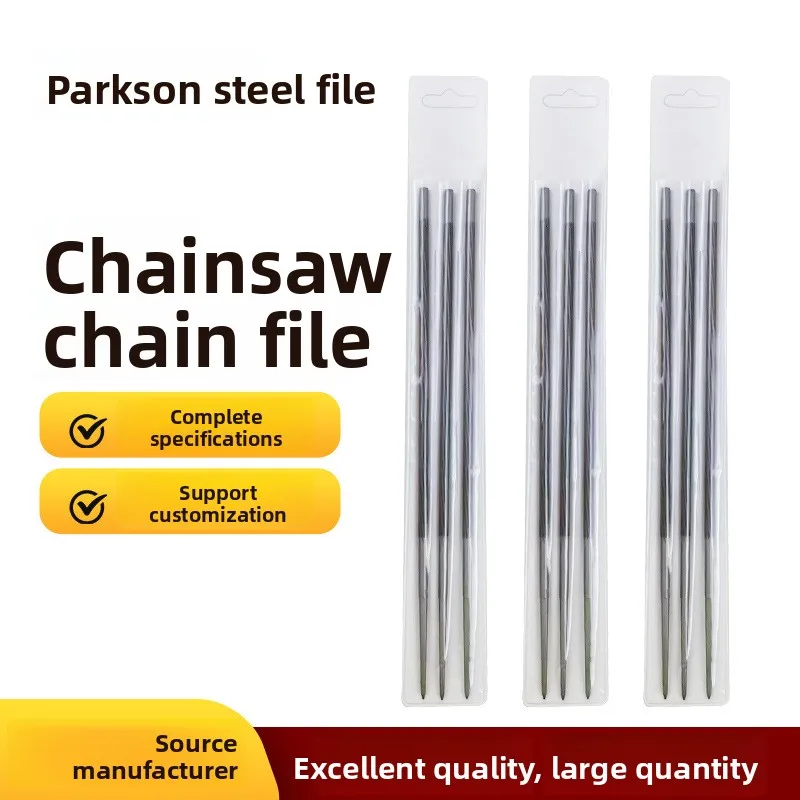 

Напильник для масляной пилы, электрическая цепная пила, цепное шлифование и напильник, установка из трех частей, инструменты для шлифования напильников для резки дерева