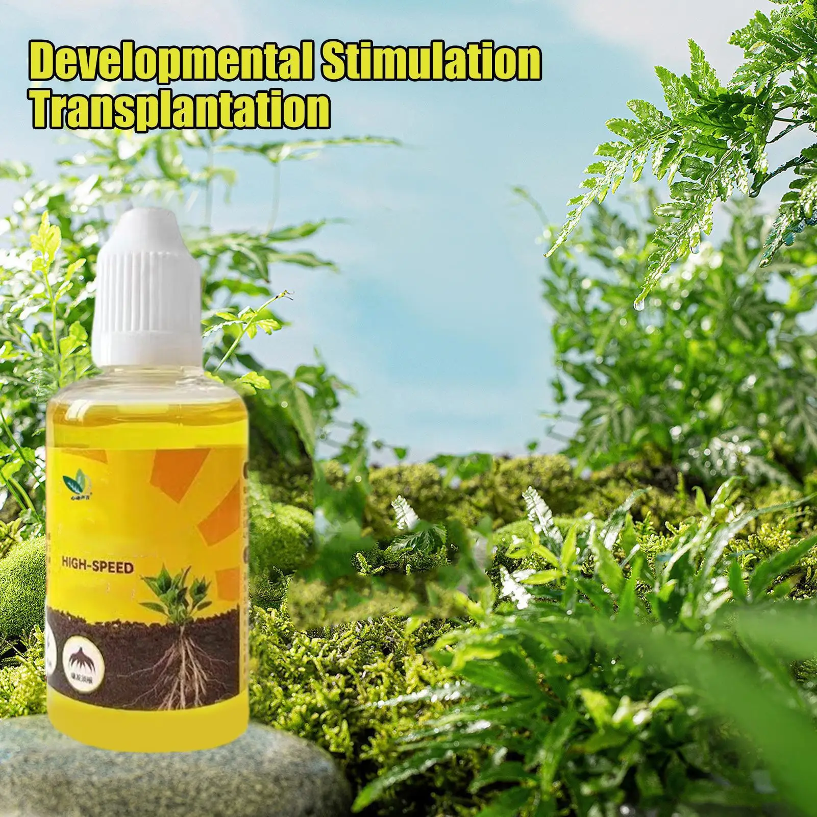 50ml Plant Rooting Stimulator Liquid Plant Root Booster Liquid Rapid Rooting Agent Liquid Fertilizer for Plant Flowers Fruits