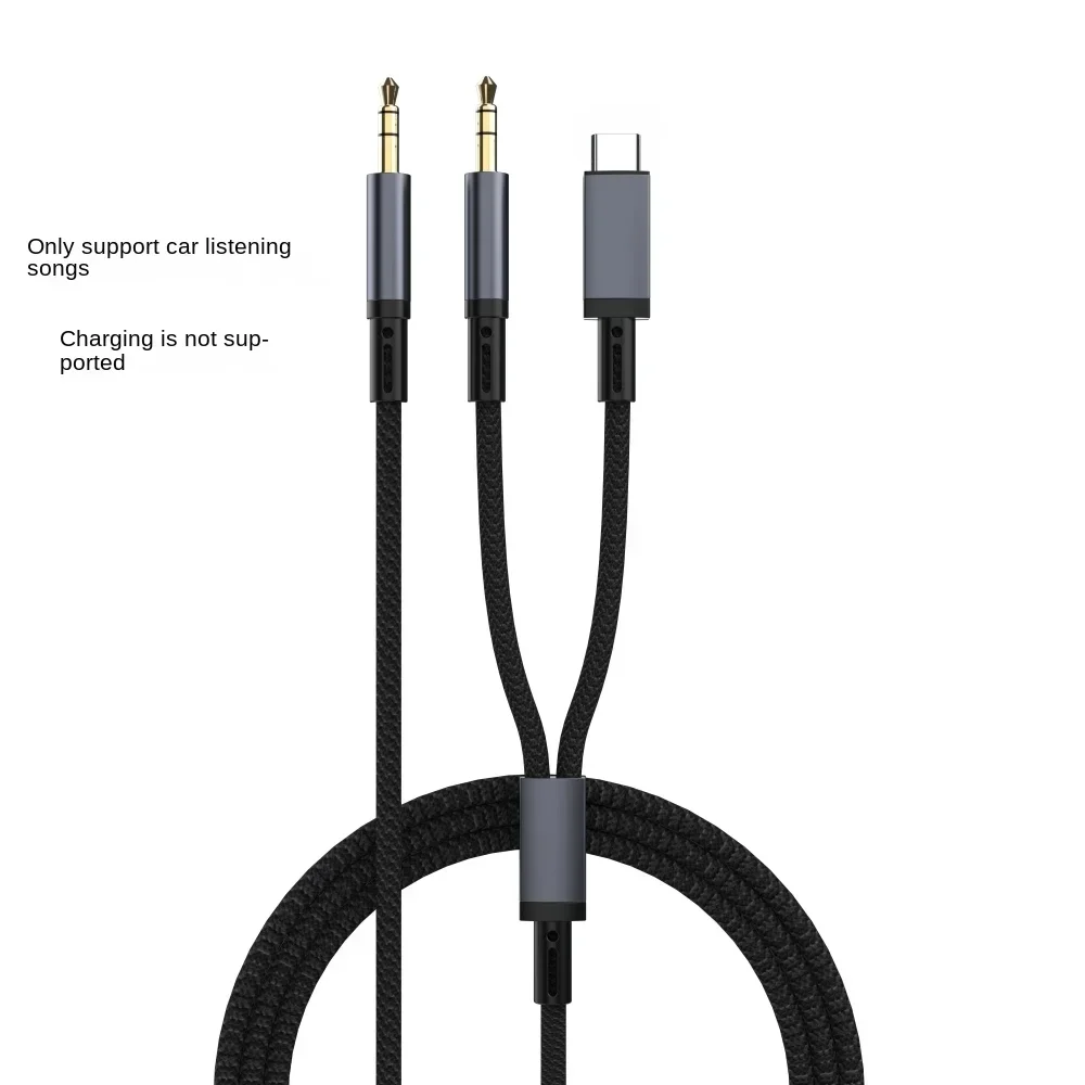 USB Type C to 3.5mm Aux Audio Cable Headset Speaker Headphone Jack Adapter Car Aux for Samsung iPhone15 Xiaomi HUAWEI Aux Cable