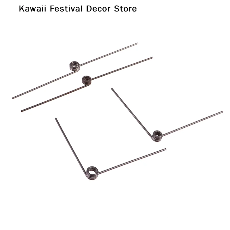 【K】5Pcs 1.2mm Torsion Spring 304 Stainless Steel Spring Torsion Spring 90 180 Degree Pull Back Torsion Clip