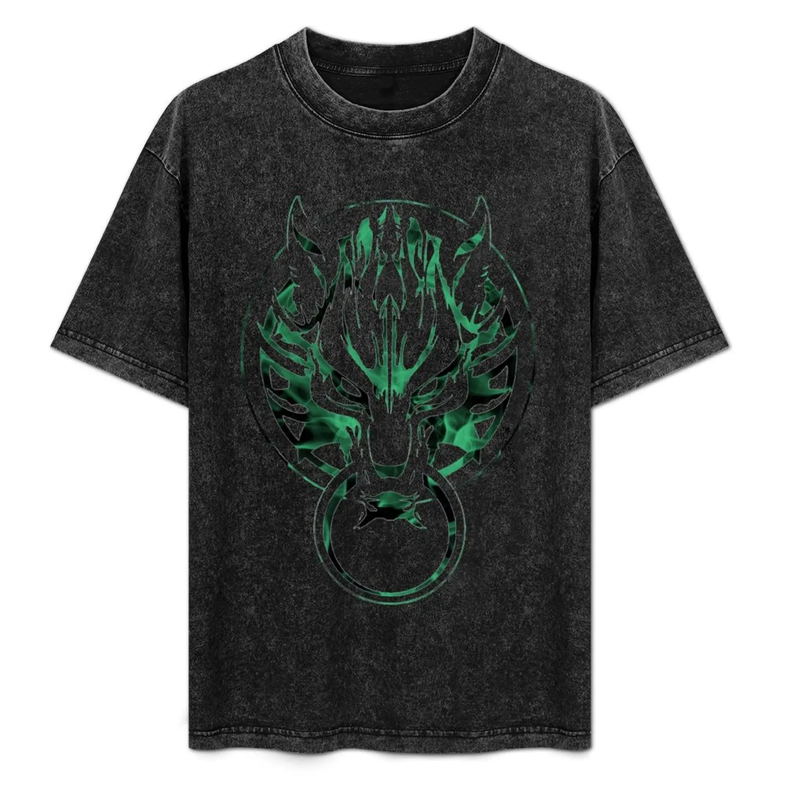 

Fenrir T-Shirt boys animal print graphic t shirt vintage anime figures korean fashion Men's t-shirts