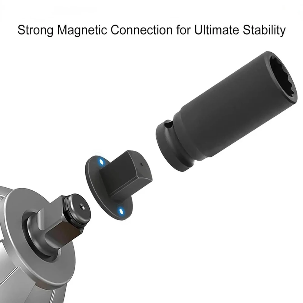 Low Profile For Impact Driver Socket Adapter 3/4 To 1inch 1/2 To 3/4 3/8 To 1/4 Socket Adaptor Convertor Reducer Set