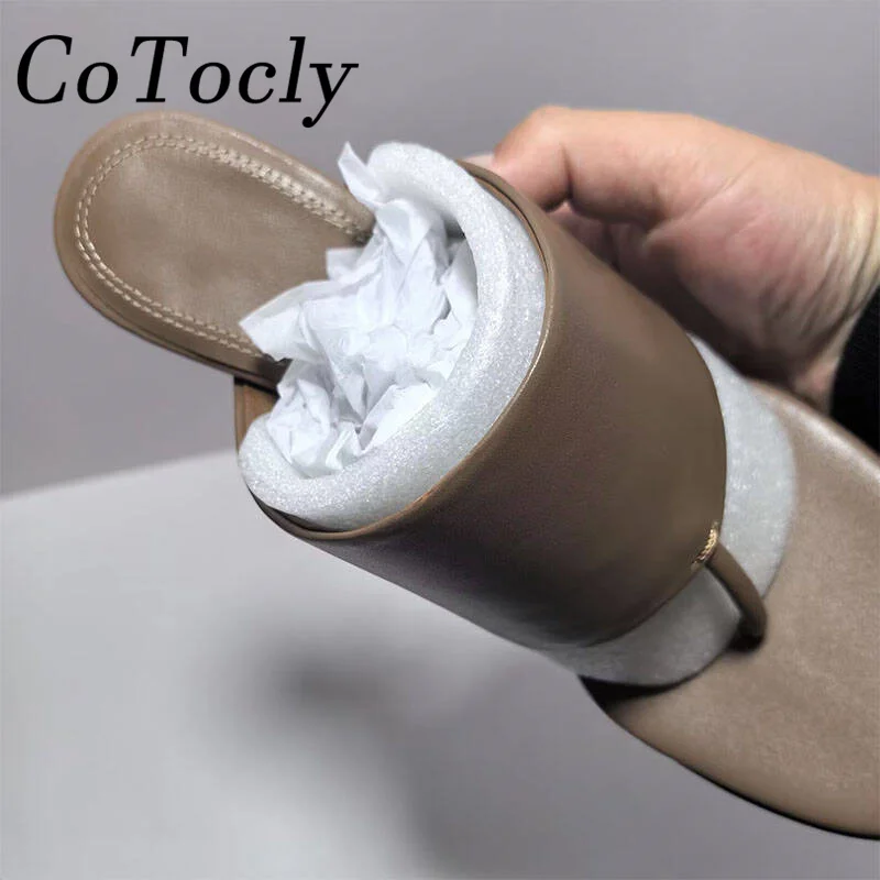 جديد عالية الكعب النعال امرأة جلد طبيعي قرصة تو الوجه يتخبط المرأة الصيف الشرائح الحديثة امرأة