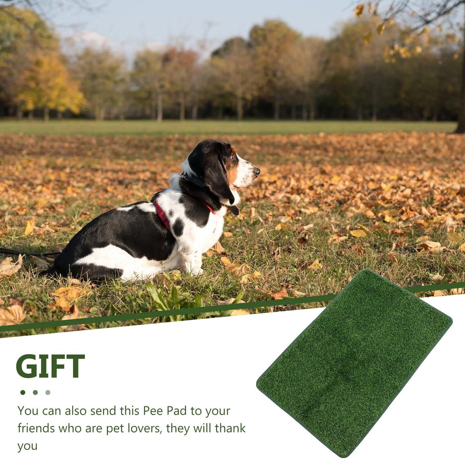 

Pet Grass Pad Decorative Fake Grass For Dogs Training Puppy Pee Mat Wear-Resistant Artificial Lawn Cage Decor Portable Pet