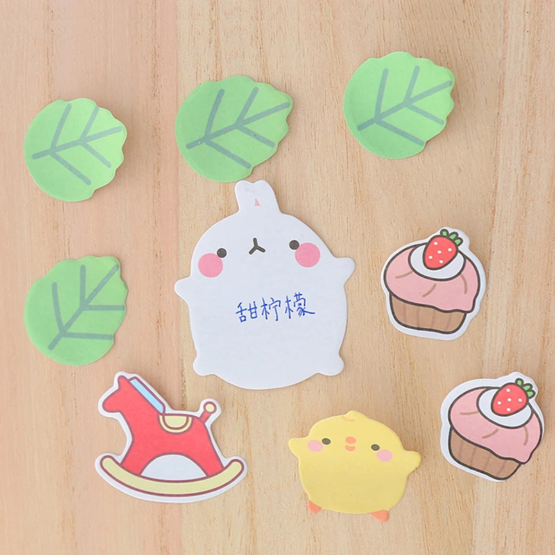 Memo Pads Sticky Notes Rabbit Sticker Notebooks Writing Pads Self-Adhesive Memo Pad School Office School Stationery