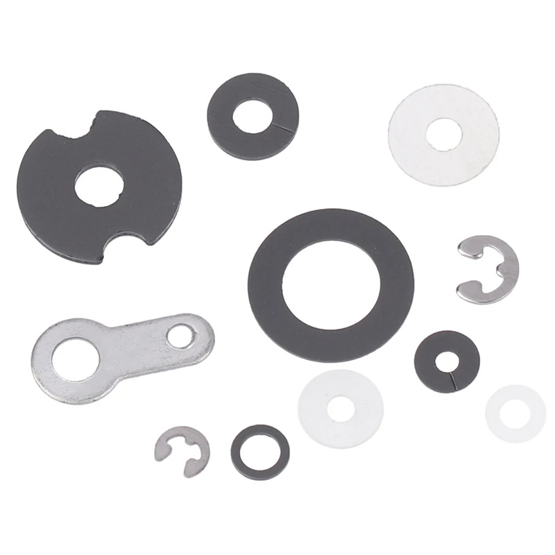 0.5-1.5cm Mixed Loading Pinch Roller Spacer Metal Lock Catch Locking Plate Clip For Recorder Tape Drive Movement Accessories