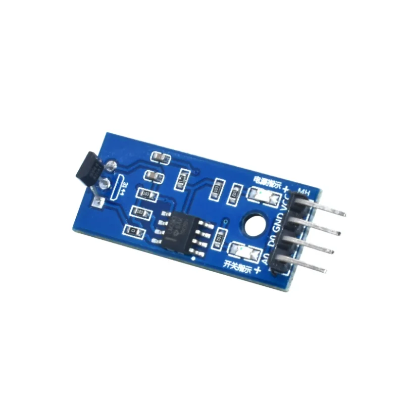 Módulo de Sensor Hall para Arduino Smart Car, Interruptor de velocidad Hall, interruptores magnéticos, módulo de Sensor de conteo de velocidad, 3144E