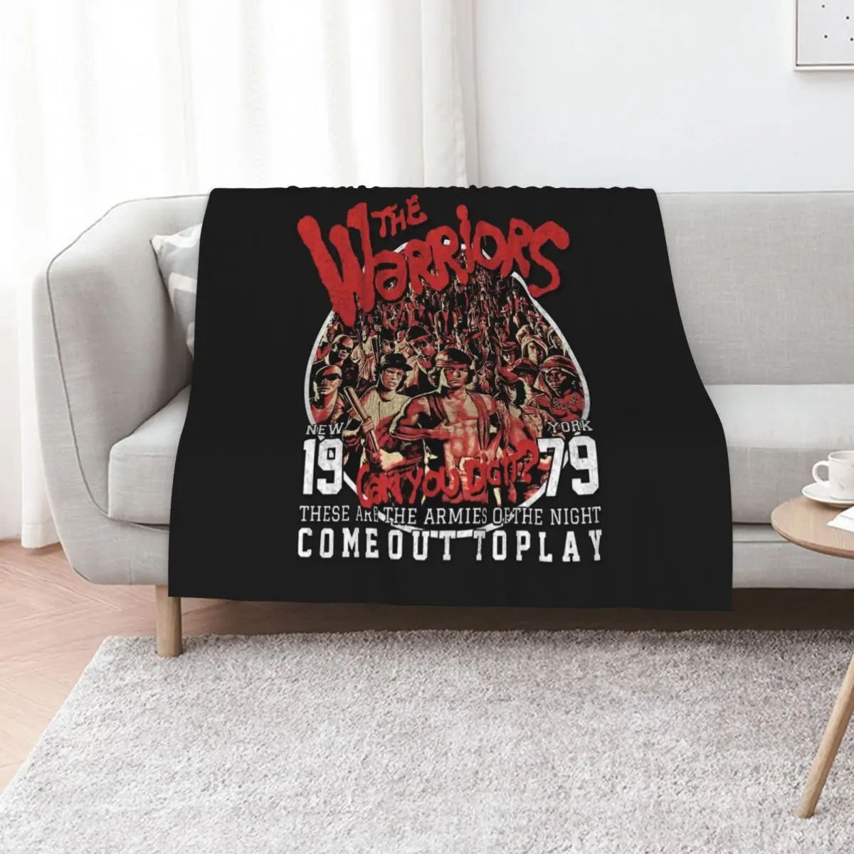 The warriors, walter hill, thriller, action Throw Blanket Summer Luxury Designer Hairys Shaggy Heavy Blankets