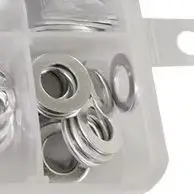 /200pcs /Aluminum /Gasket Set High For Temperature Resistant Sealing Washers DIN988 Metal Flat Rings For Automotive Plumbing Ind