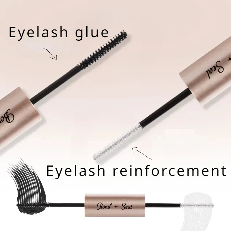 Double-ended False Eyelash Glue Quick-drying Super Sticky Long-lasting Styling Set Eyelash Brush Non-smudge Waterproof