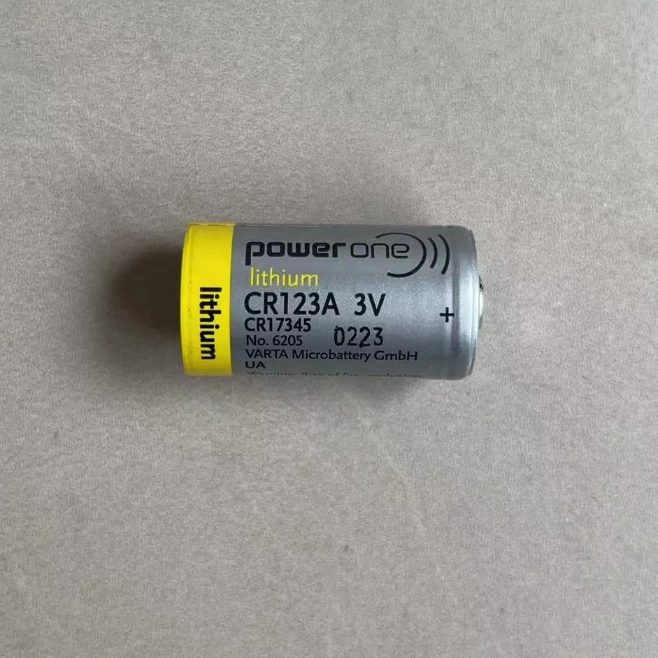 Suitable for VARTA power one CR123A camera, lithium battery (3V) starting from 10 pieces