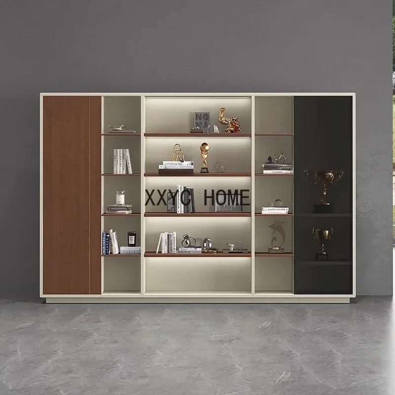 Data Cabinet Curio Cabinet Simple Modern Bookcase Office Furniture Document