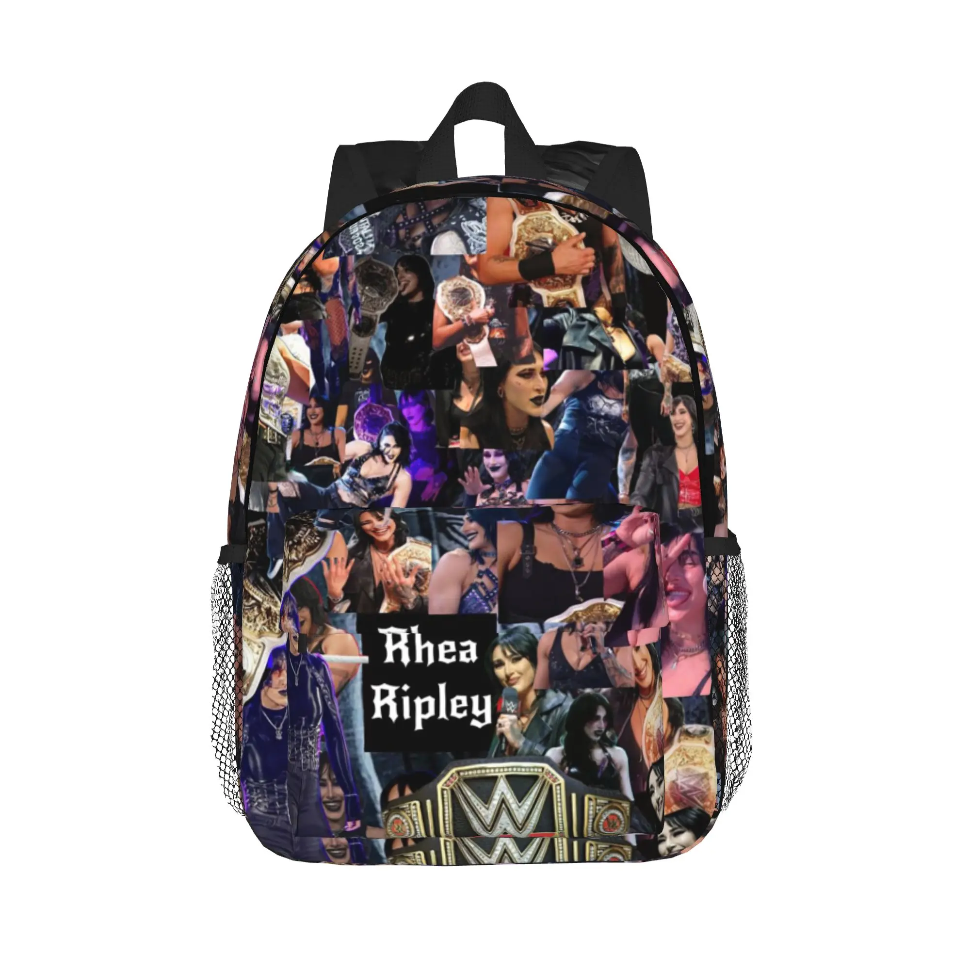 Rhea Ripley  Backpack Hot Sale Daypack Large Capacity Boys Girls BookBag Shoulder Bags for Men Women School Bag