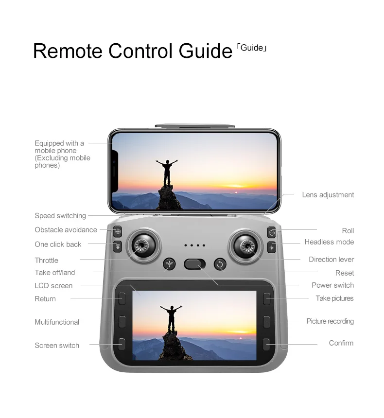 A19 PRO GPS Drone Cam 4K Professional Camera Aerial 5G FPV Brush Laser Obstacle with Large Screen Remote Control Folding Drones