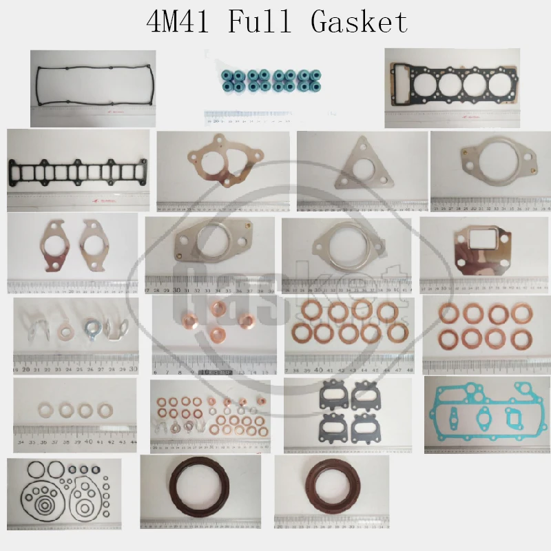 For MITSUBISHI engine parts 4M40T 4M41 4M41T Full Gasket Kit