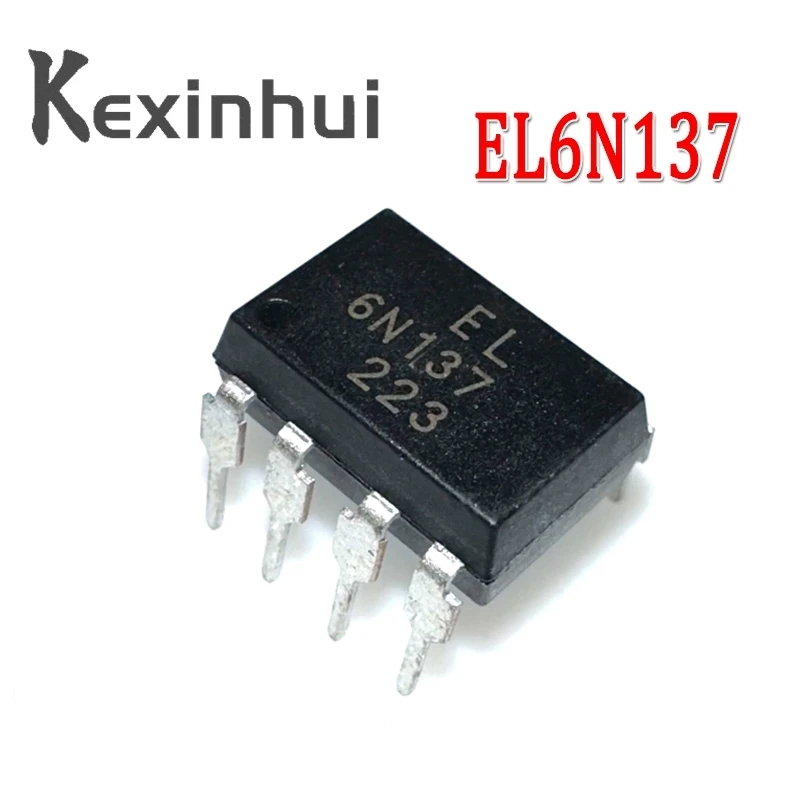 10pcs/lot Brand New & Original Optocoupler CT6N137 Dip-8 Compatible EL6N137 6N137 Coupler