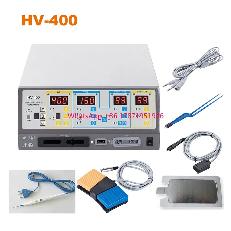 Electrocauterio Quirurgico bipolar 400W electrobisturi bipolar/electrocautery machine TURP good price  monopolar bipolar