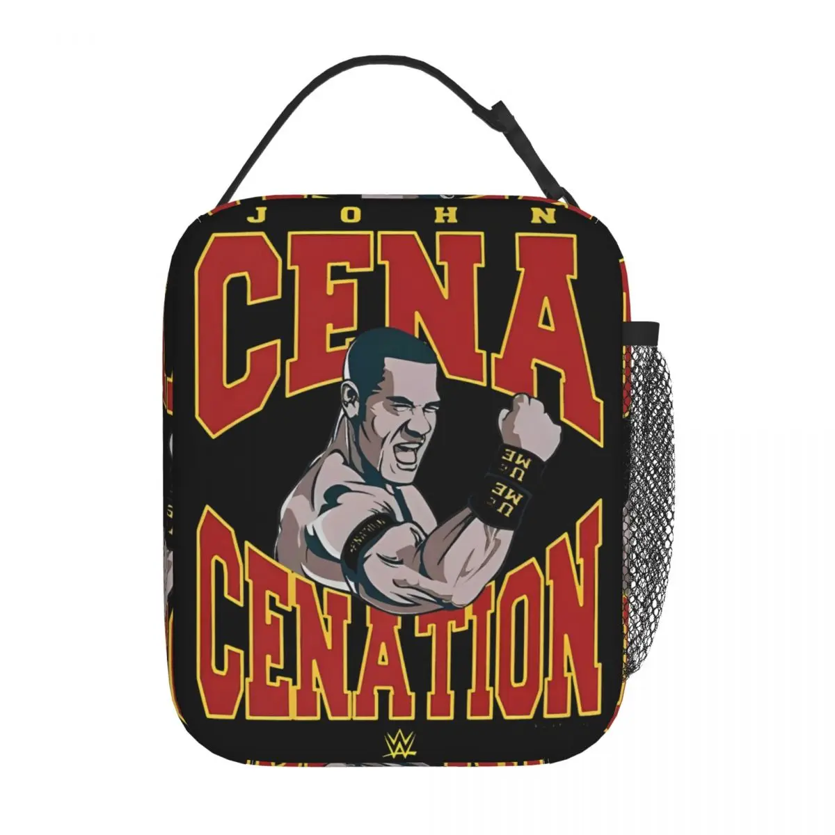 John Cena Cenation Collegiate Insulated Lunch Bag Wrestlemania Food Bag Portable Thermal Cooler Bento Box For Work