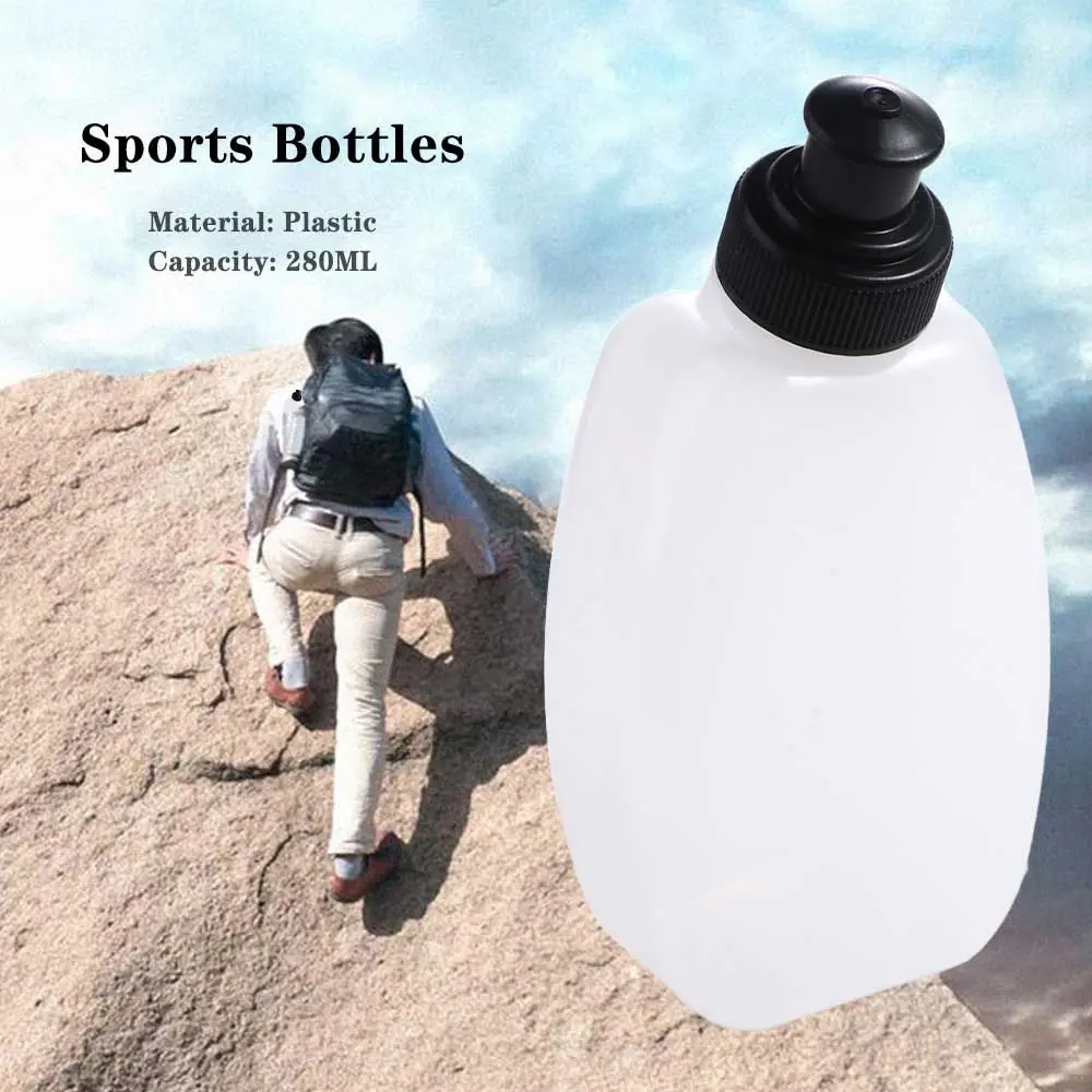 

280ML Running Water Bottle Portable Plastic Waist Belt Bag Drinking Bottle Leak-Proof Sport Water Bottle Fitness