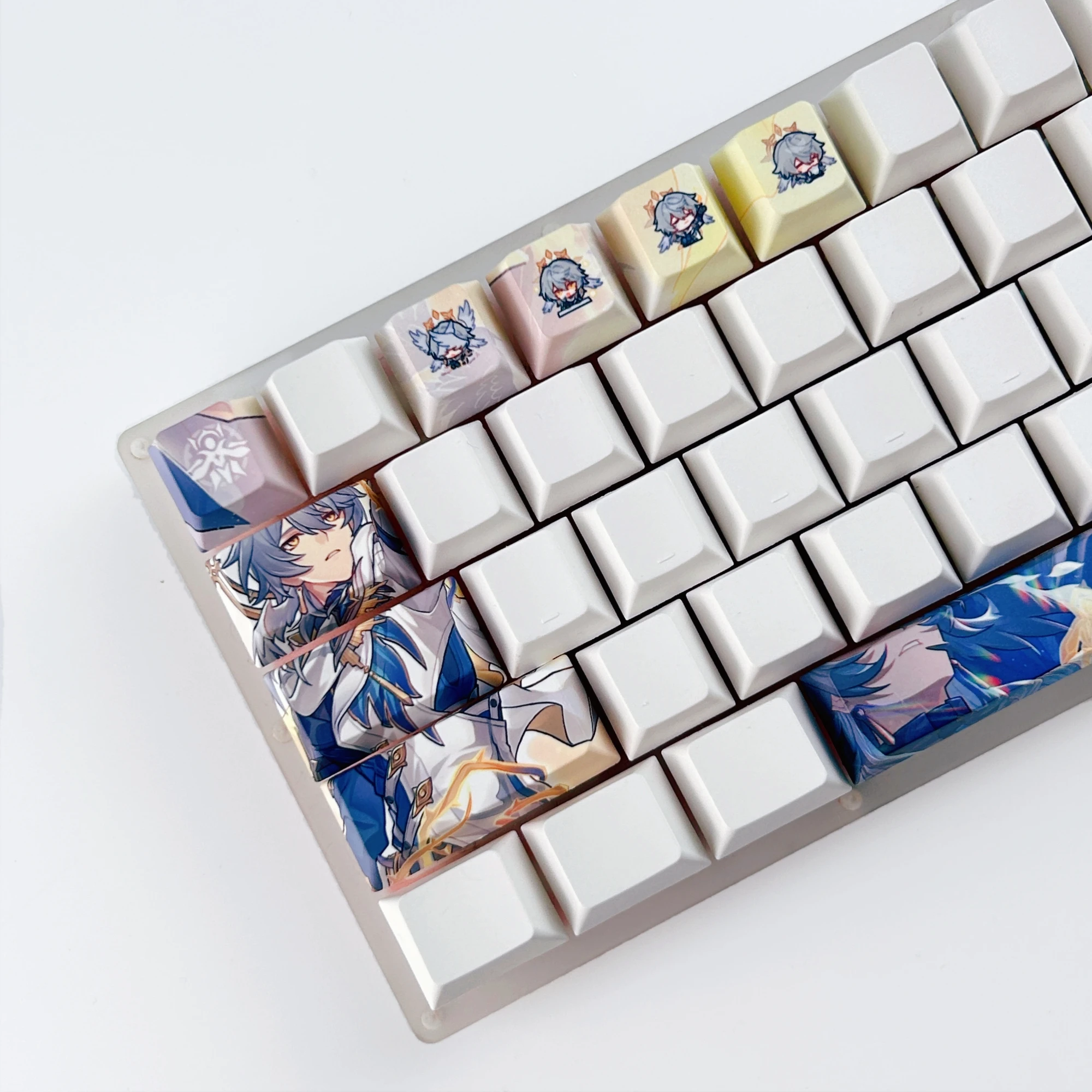 MAIMOOO Honkai: Star Rail Sunday Keycap Cherry Profile 12Keys PBT Personalized Anime Game Keycaps for DIY Mechanical Keyboard