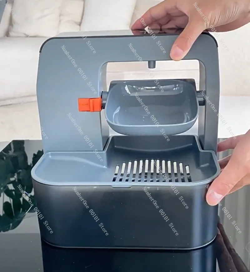 Tilt-type pet water dispenser black clean and dirty separation automatic water feeder