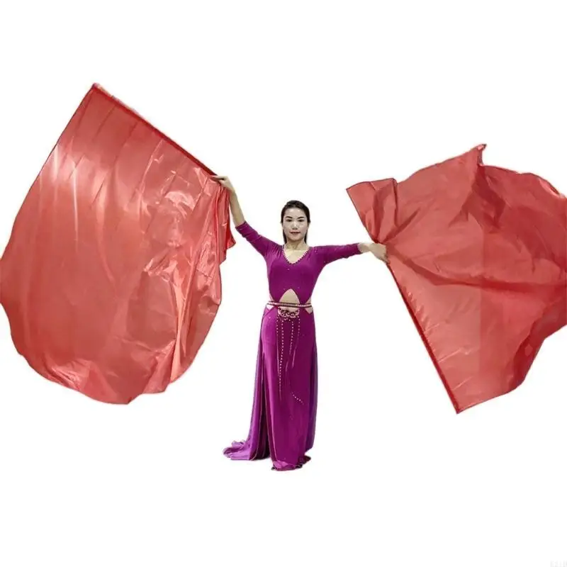  2Pcs Semicircle Worship Wing Flags Praise Dance Flags with Scalable Rods for Church Dance Banners Easy to Use