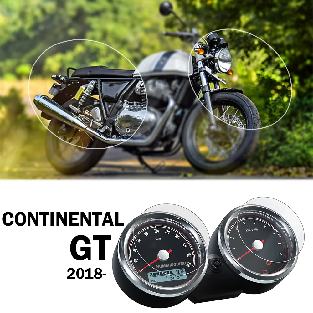 For Royal Enfield Continental GT 650 2018- Accessories Dashboard Screen Protector TFT LCD Protective Films Continental GT