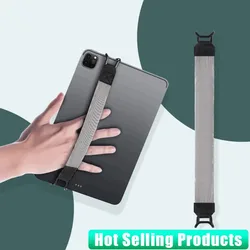 10.5 inch Generic Hand Strap Leather Handle Grip Security Hand-Strap for iPad/Xiaomi/Samsung Tablet Stand Holder for iPad 9.7
