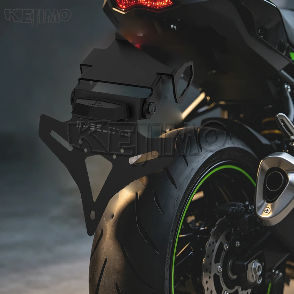 

Z900SE Z900 Motorcycle LED License Plate Light Bracket Frame Tail Tidy Fender Eliminator FOR KAWASAKI Z900/Z900SE 2025-2026-2027