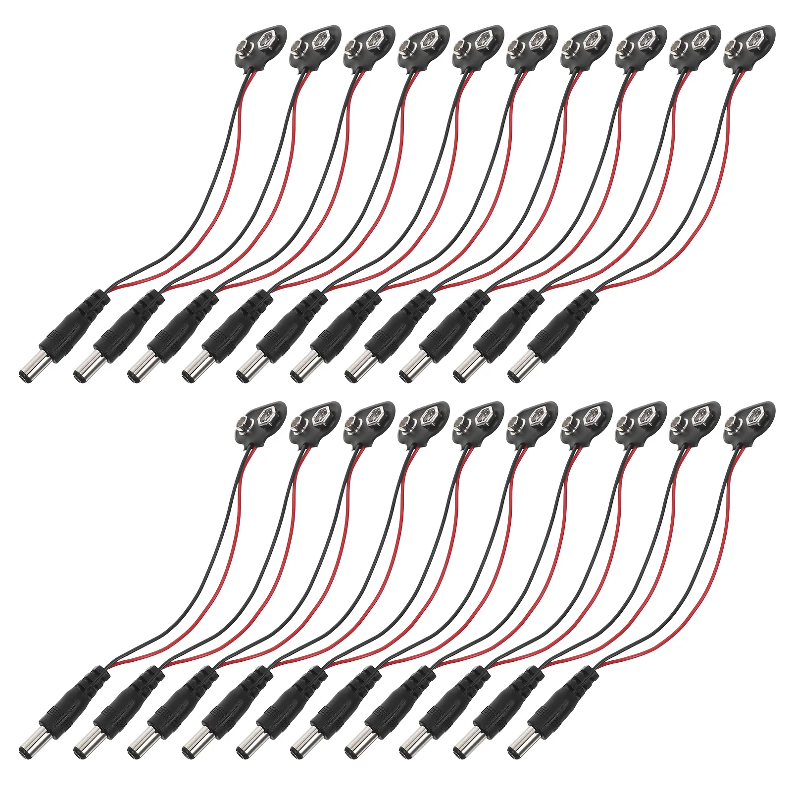 

20 Pcs Box Assembly Shell Cover Extension Wire Clip Socket Tip Case Frame Physics Socket Teaching Equipment