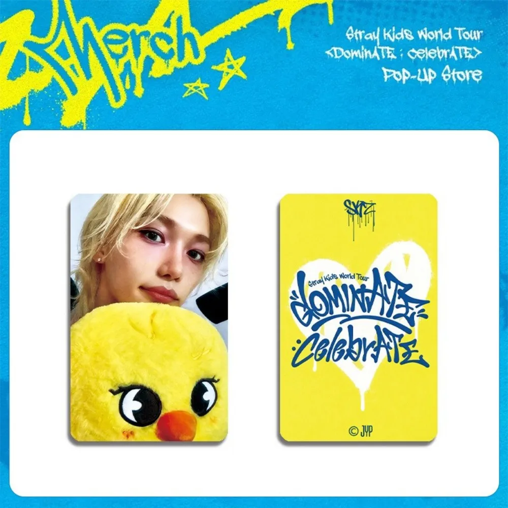 KPOP SKZOO DominATE Celebratote Special Gift 8PCS StrayKids Card Incheon STAY zone Photo Greeting Card Fan Collection Gift