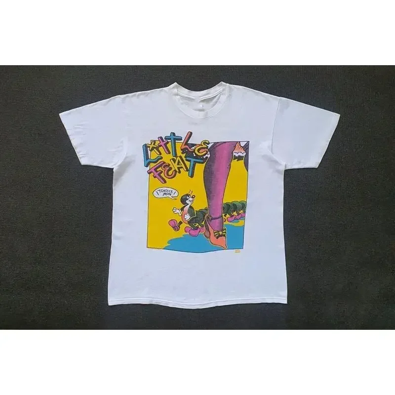 Vtg Little Feat Rock Winterland Paul Barrere Fred Tacket T Shirt 2Side Bt670