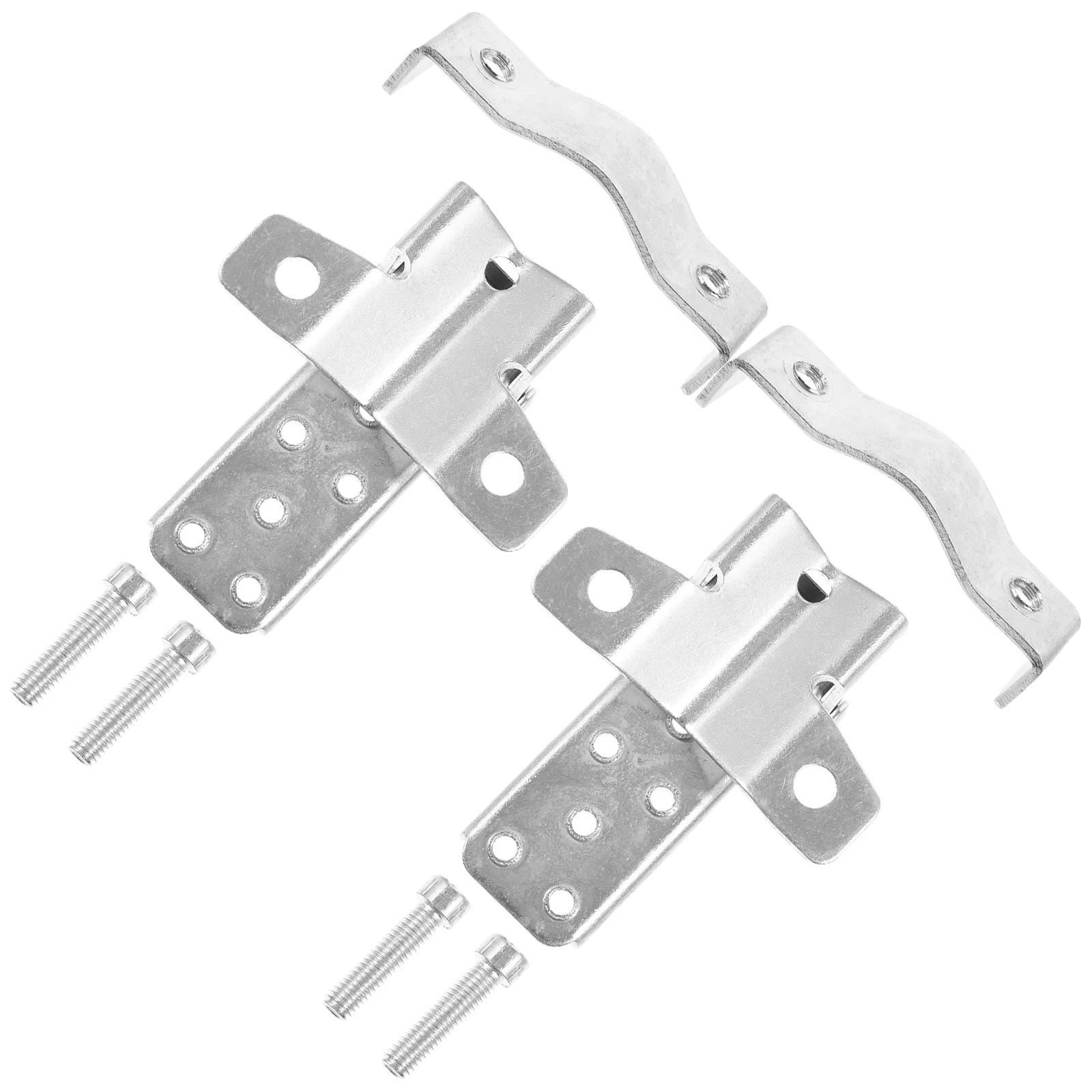 

2Pcs Universal Motorcycle Foot Pegs Anti-Slip Shock Absorbing Foldable Design Easy Installation Replacement Parts for Most Bike