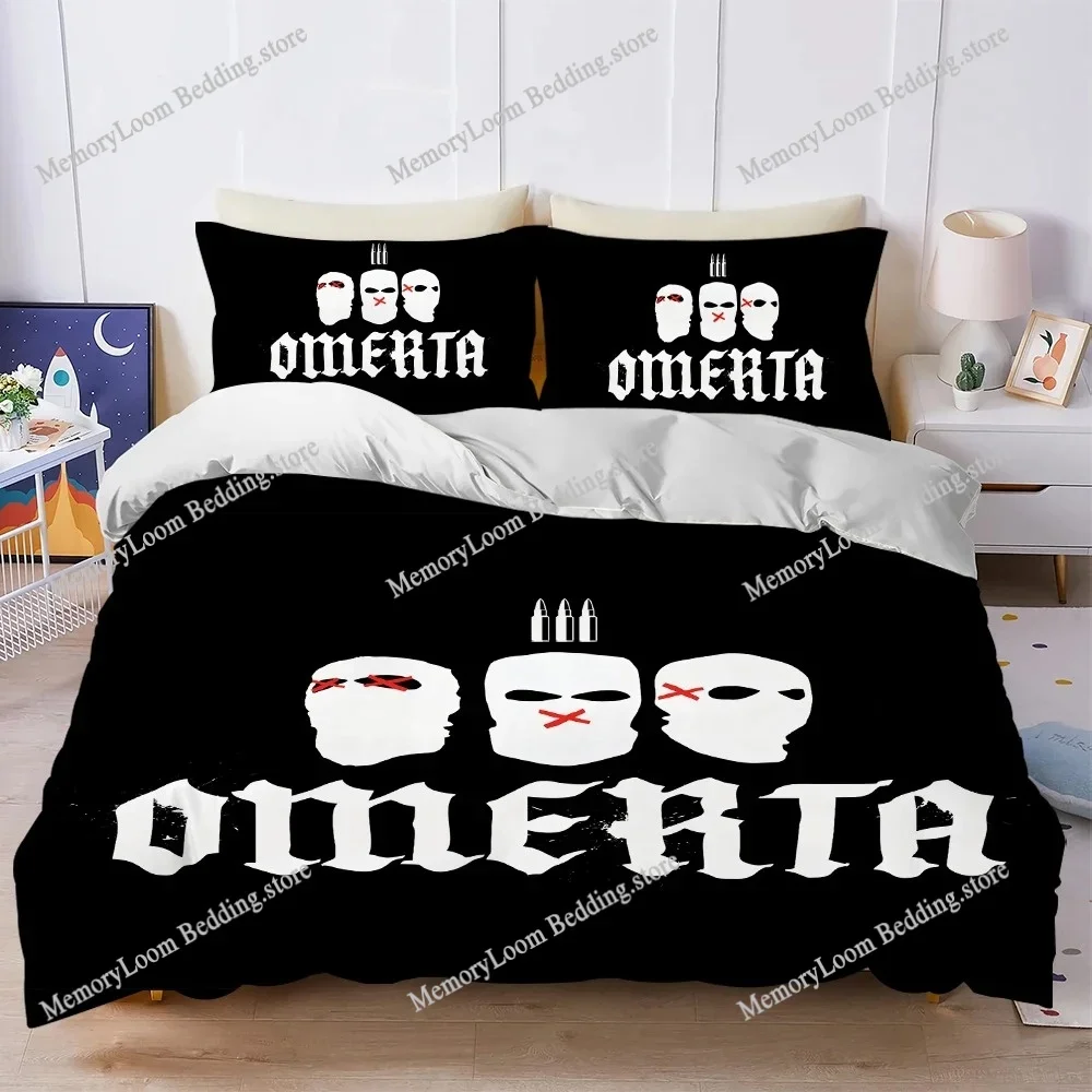 

Fashion O-Omerta Cool Duvet Cover Set Home Style Bedding Soft Laundry Cotton Bed Four Seasons Student Dormitory Home Textile