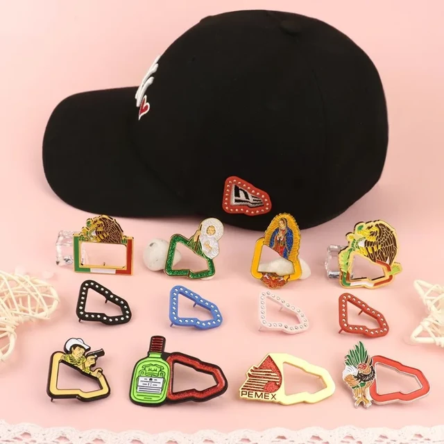 Metal New Era Hat Pins Fashion Retro Decoration Cartoon Pin Baking Paint  Creative Enamel Brooches Clothing Accessories - AliExpress