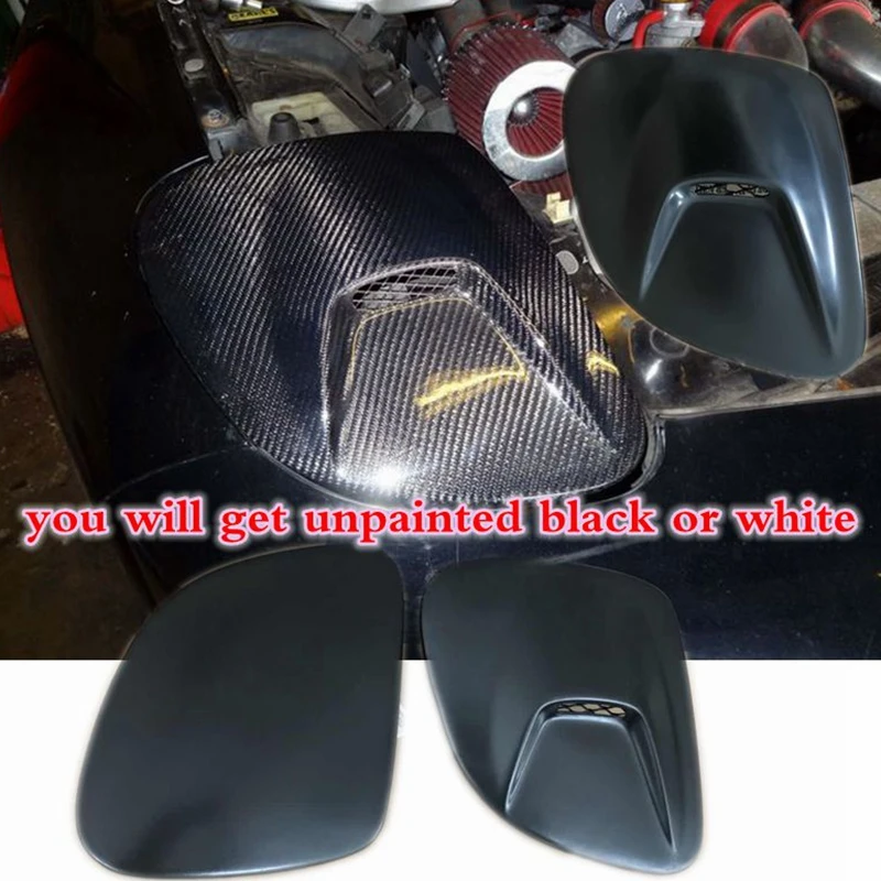 

FIBER GLASS FRP NACA STYLE HEADLAMP COVER (PAIR) FOR 92-02 RX7 FD3S