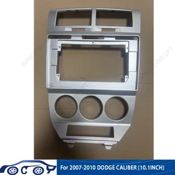 10.1 Inch Car Radio Fascias Android Stereo Player 2 Din Head Unit Panel Dash Frame Installation Trim For 2007-2010 DODGE CALIBER