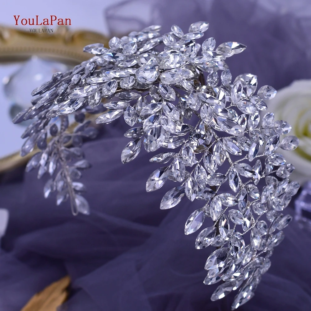 YouLaPan Bride high-end Luxury Belt Wedding Dress Sparkly Rhinestone Sash Evening Dress Belt And Dress Accessories SH416