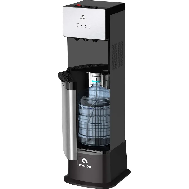 Base erogatore per refrigeratore d'acqua Avalon, prolunga per altezza piedistallo per modelli a caricamento inferiore e senza bottiglie, BASE-BLK