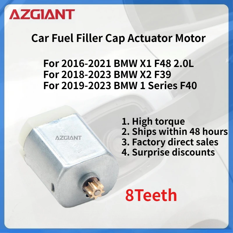 

For BMW X1 F48 2.0L 2016-2021/X2 F39 2018-2023 Car Fuel Filler Flap Open Lock Release Actuator Motor Tank Cap Door Engine